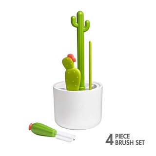 Foto 2 | Venta Internacional -Juego de Cepillo de Limpieza de Botellas Boon Cacti 4 piezas Verde