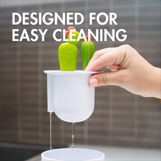 Foto 5 | Venta Internacional -Juego de Cepillo de Limpieza de Botellas Boon Cacti 4 piezas Verde