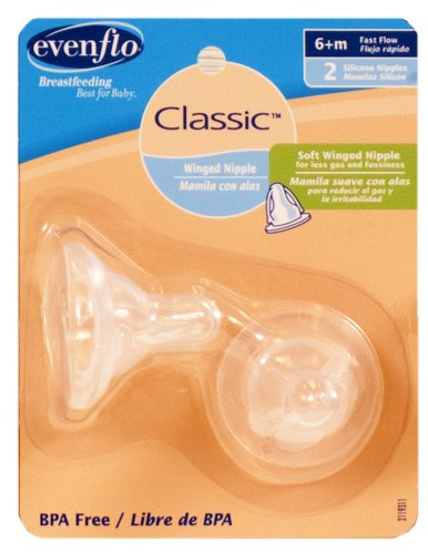 Foto 2 pulgar | Venta Internacional - Mamilas Evenflo Classic Anatomic Flow 2 Piezas