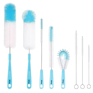 Foto 1 | Set de 8 Cepillos de Limpieza Azul