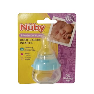 Foto 2 | Biberón Dosificador De Medicinas Nuby Azul