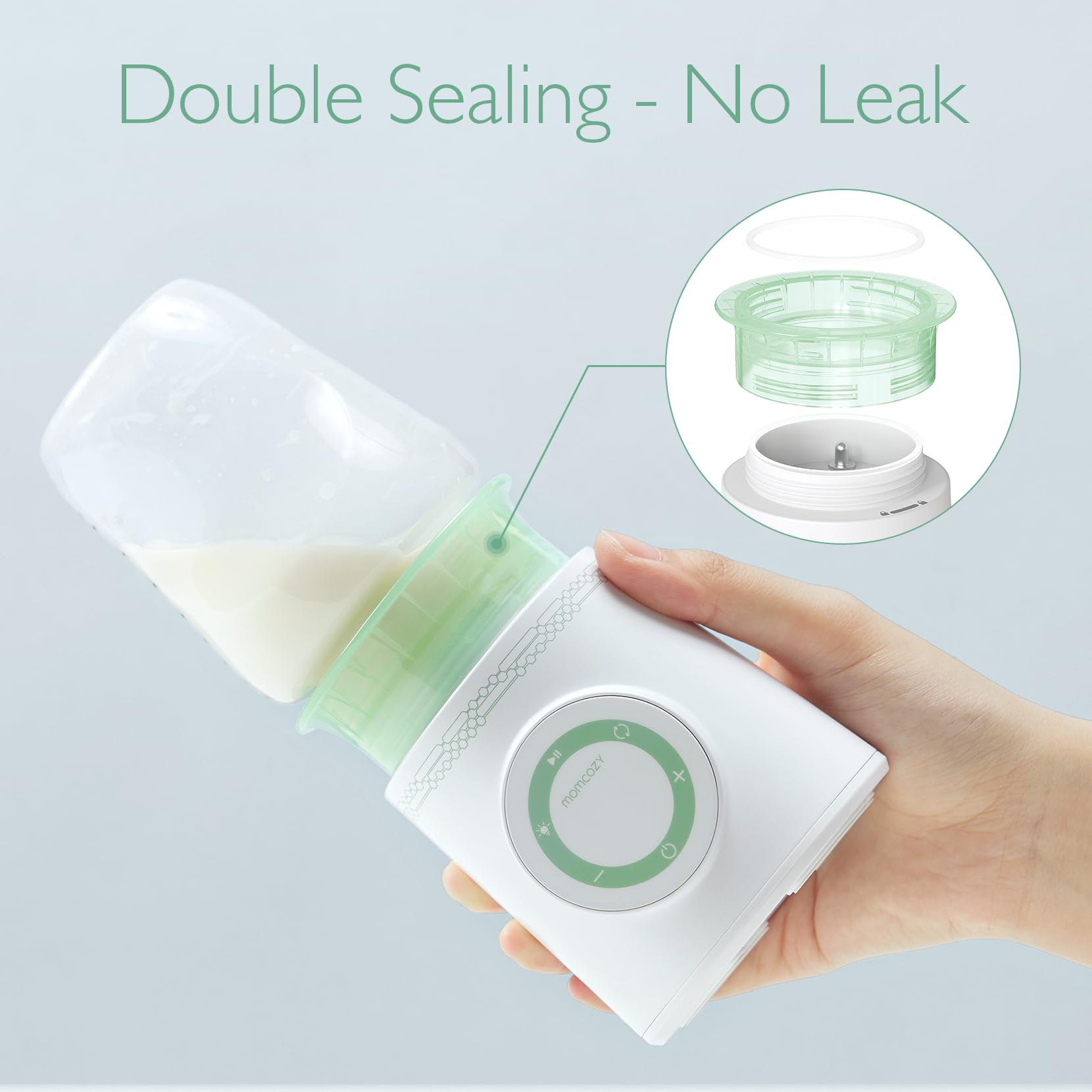 Foto 4 | Calentador De Botellas Portátil Momcozy Fast Heating Para Viajes - Venta Internacional.