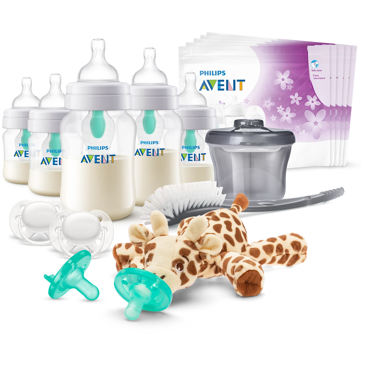 Foto 2 pulgar | Set Regalo Anticólicos Air Free Essentials Avent 12pz
