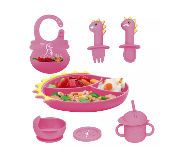 Set de Utensilios Wünd Infantil Rosa