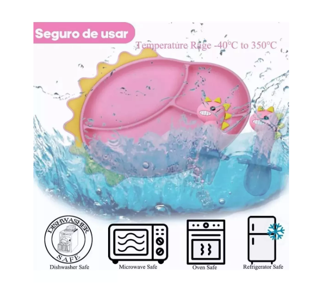 Foto 4 pulgar | Set de Utensilios Wünd Infantil Rosa