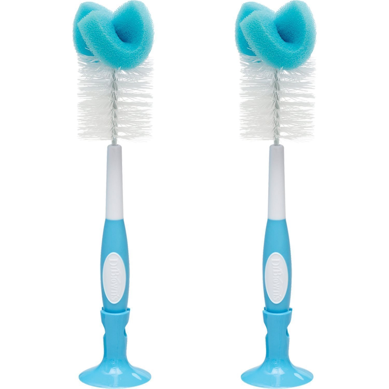 Cepillo para Botellas Dr. Brown's Azules 2 piezas - Venta Internacional