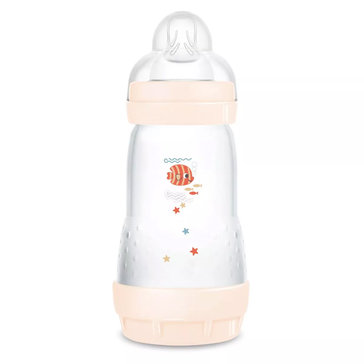 Foto 2 pulgar | Biberón Mam Easy Start Anticólicos 9oz 1pz Beige Pez