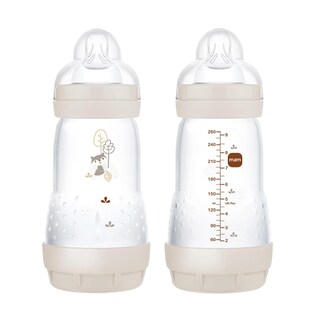 Foto 1 | Biberón Mam Baby Easy Start 9oz 2pz Gris Zorro