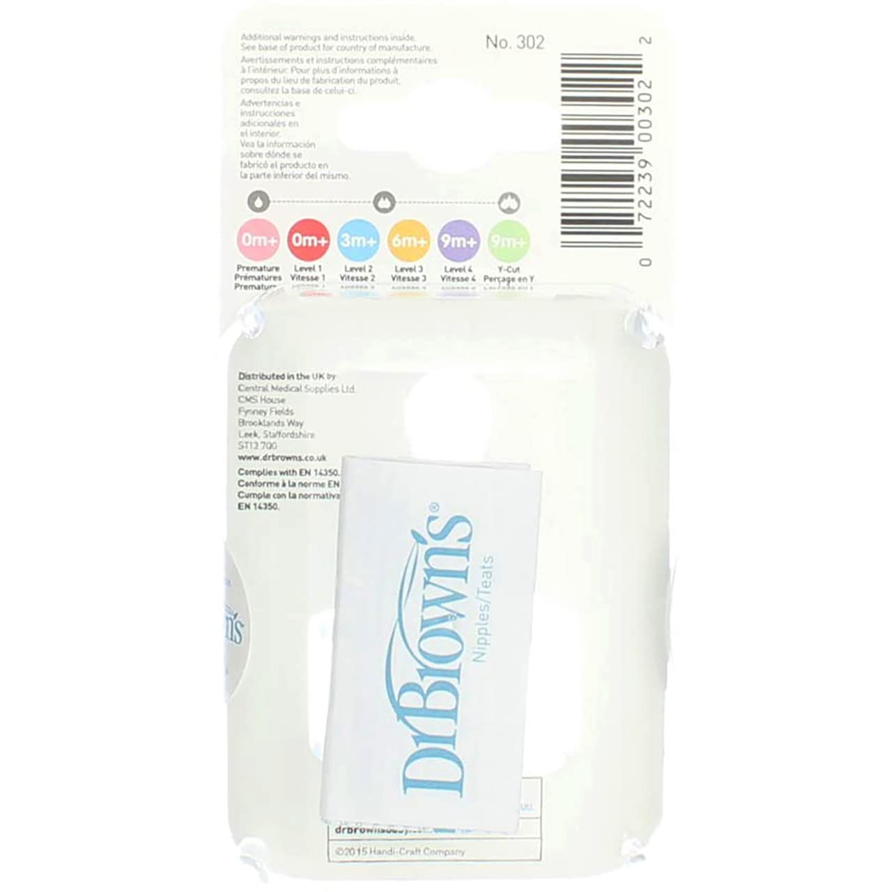 Foto 4 pulgar | Nipple Dr. Brown's Natural Flow Nivel 1, Paquete Estándar De 8 - Venta Internacional.