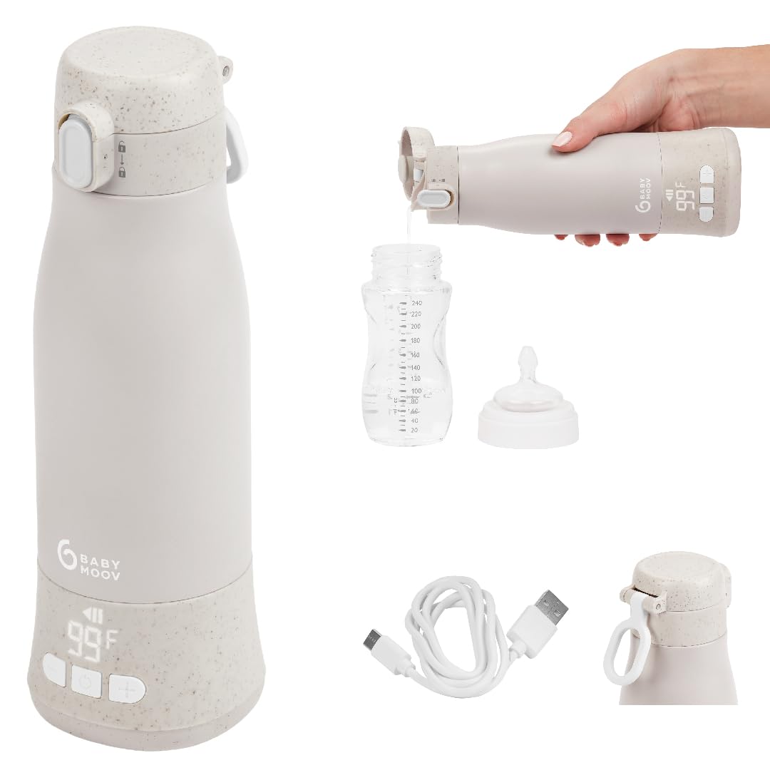 Foto 1 | Calentador de Biberones Inalámbrico Portátil Babymoov Moov & Feed - Venta Internacional
