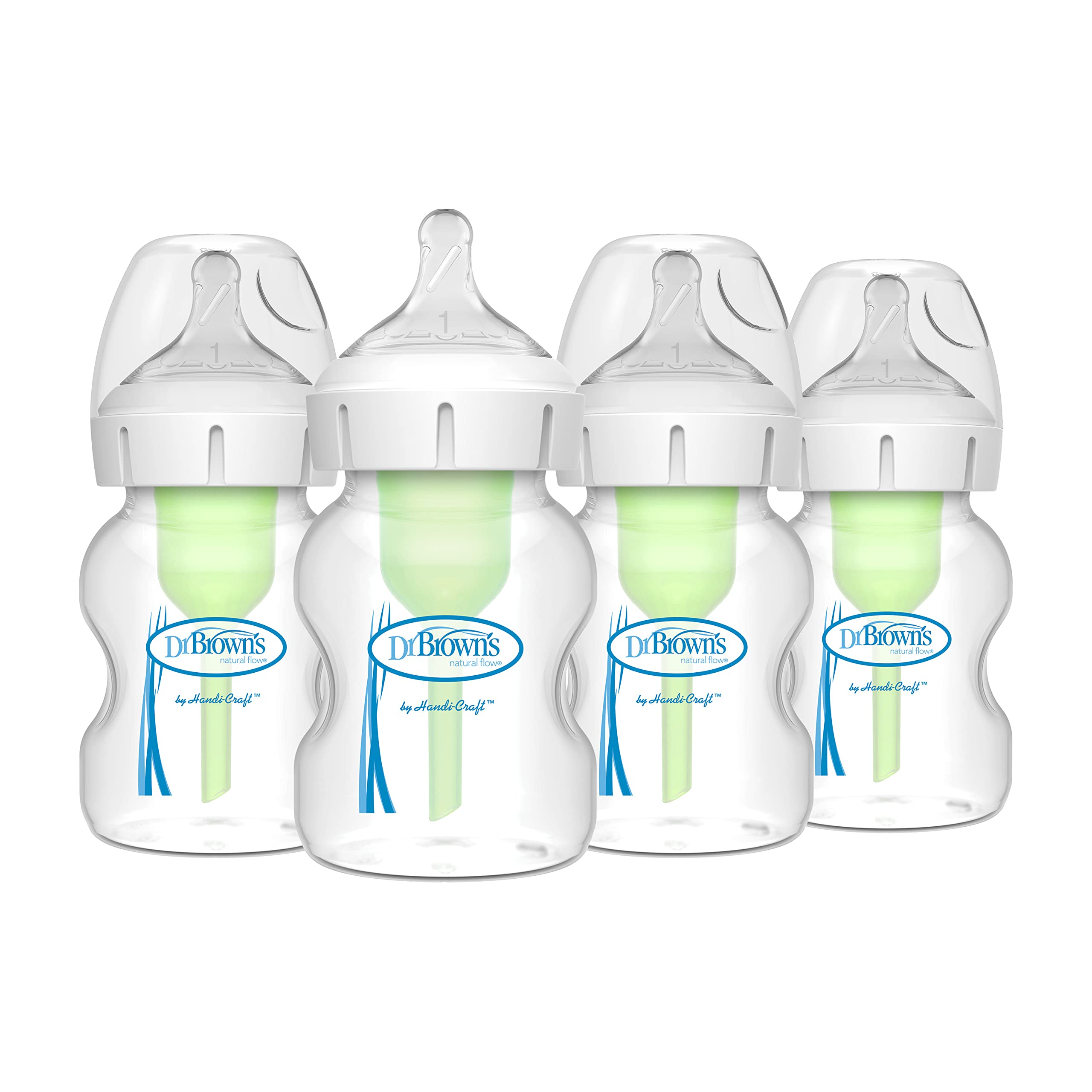 Biberones Dr. Brown's Natural Flow Anticólicos 150 ml Paquete de 4 - Venta Internacional $817