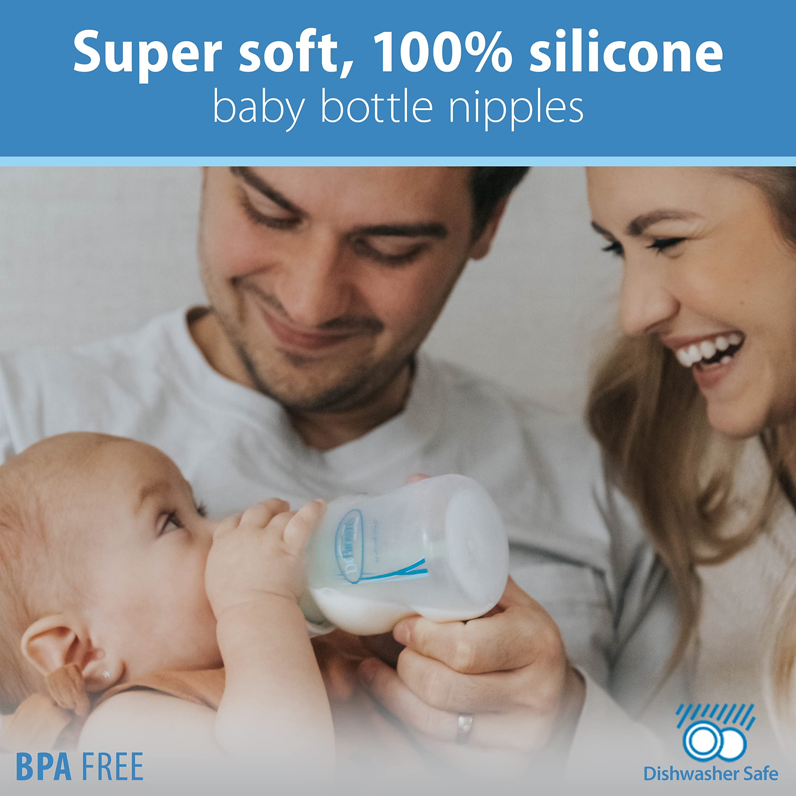 Foto 8 pulgar | Biberón Dr Brown's Natural Flow Preemie de 0m+ 100% Silicona - Venta Internacional