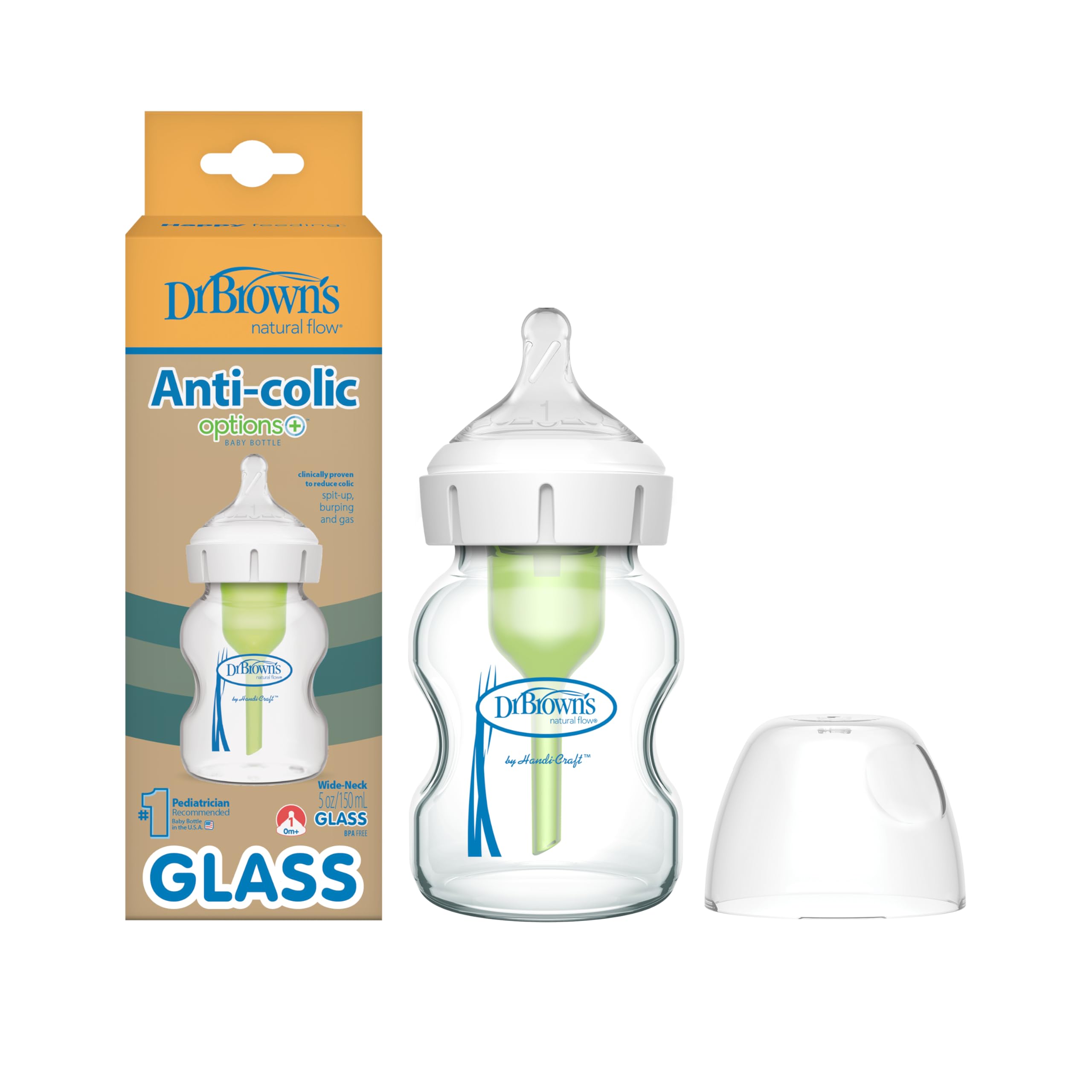 Biberón Dr. Brown's Natural Flow Anticólico 150 ml - Venta Internacional