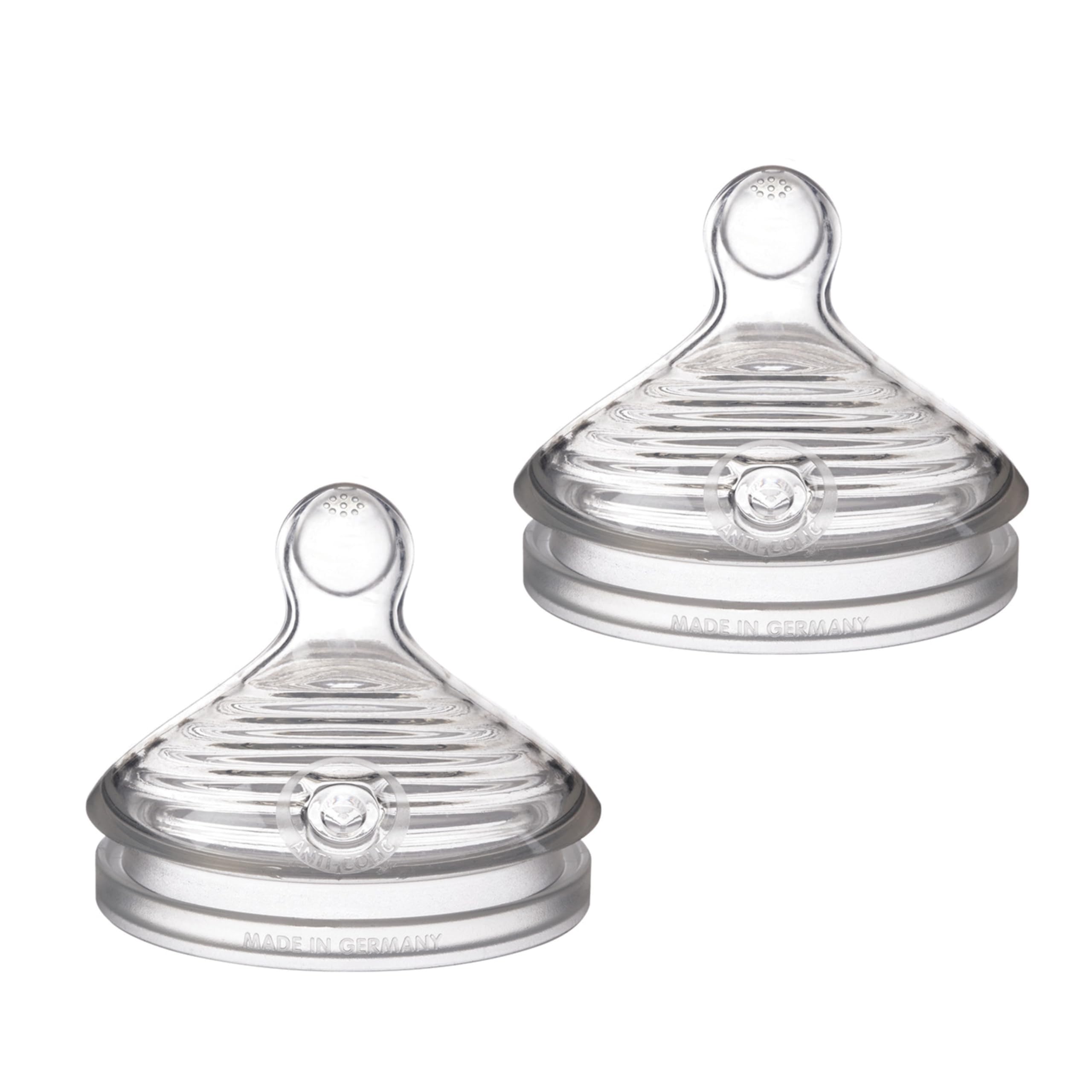Foto 2 pulgar | Tetinas para Biberones Nuk Simply Natural Silicona de Flujo Lento 2 Piezas - Venta Internacional