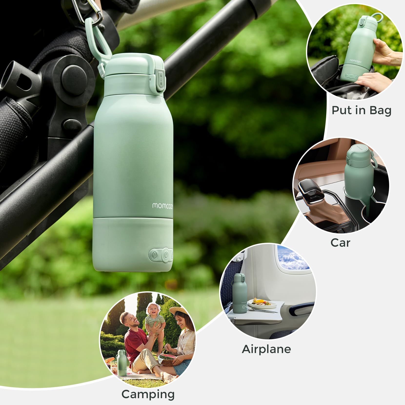 Foto 6 pulgar | Calentador de Leche Momcozy Portátil de 500 ml-Venta Internacional