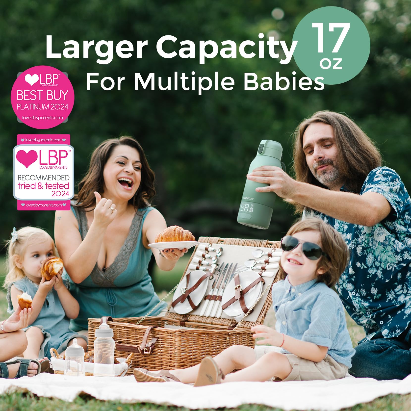 Foto 8 pulgar | Calentador de Leche Momcozy Portátil de 500 ml-Venta Internacional