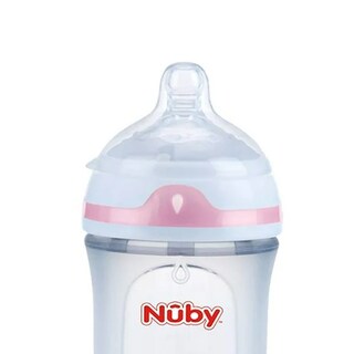 Foto 2 | Biberón Nuby Comfort 9oz Rosa