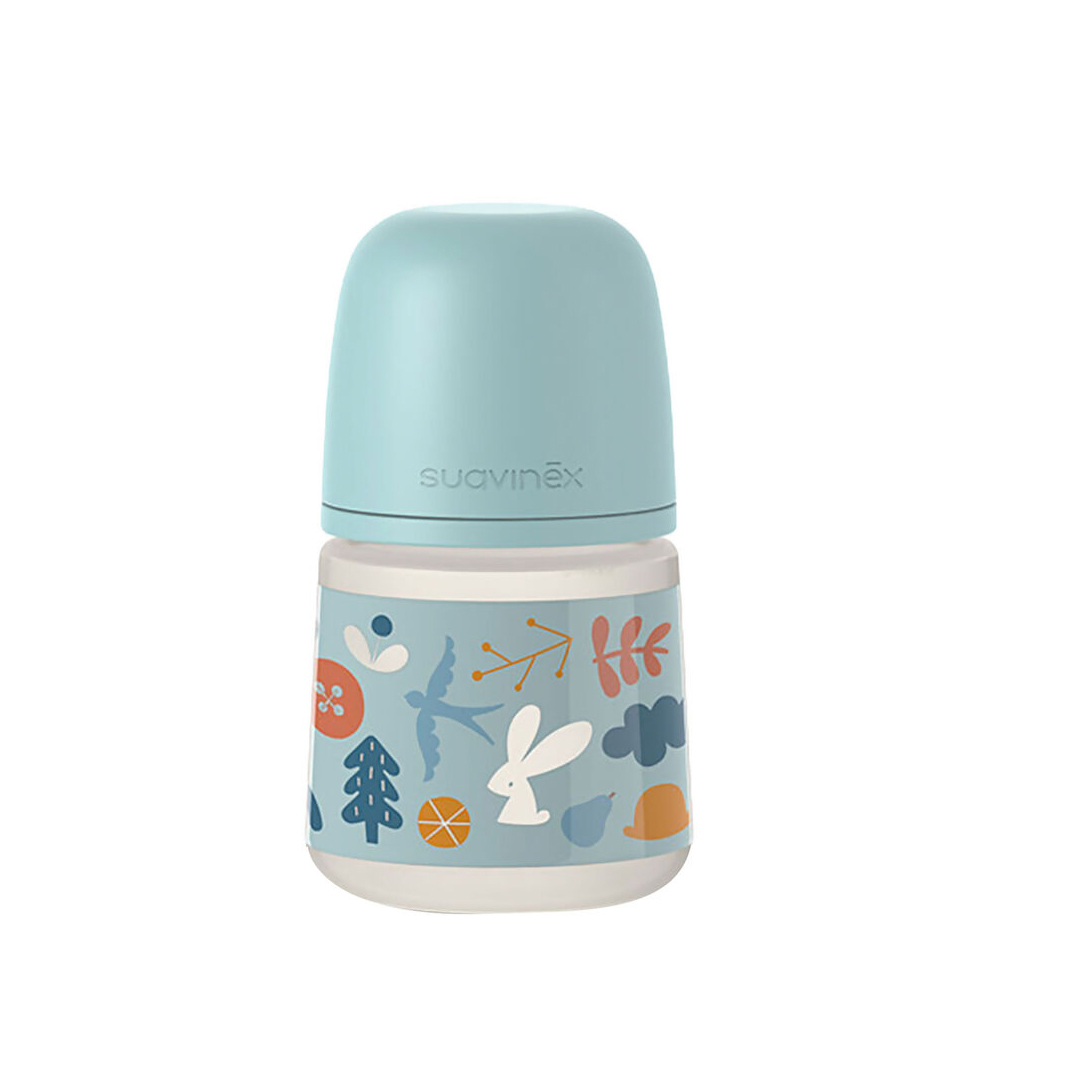 Foto 3 pulgar | Biberones Anticólicos Suavinex 150ml/5oz Color Azul Flujo Lento Tetina Fisiologica Sxpro 3 Piezas