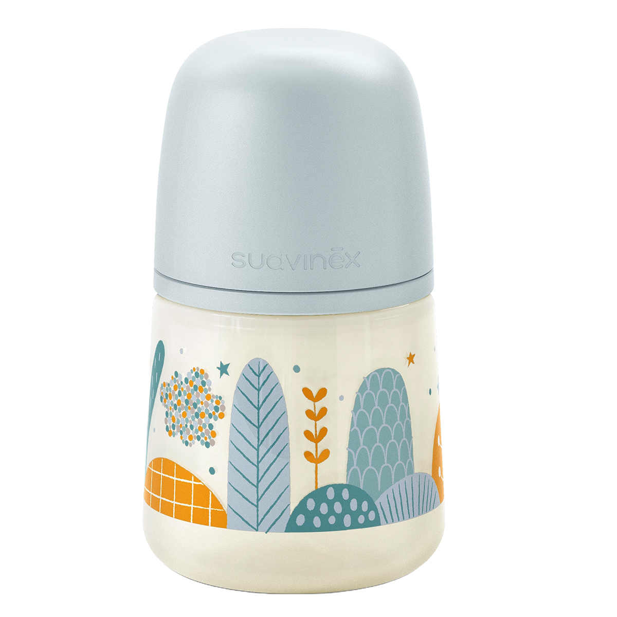 Foto 4 pulgar | Biberones Anticólicos Suavinex 150ml/5oz Color Azul Flujo Lento Tetina Fisiologica Sxpro 3 Piezas