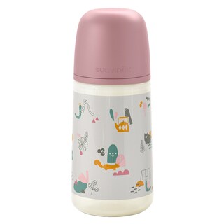 Foto 4 | Biberones Anticolicos Suavinex 270ml/9oz Color Rosa Flujo Medio Tetina Fisiologica Sxpro 3 Piezas