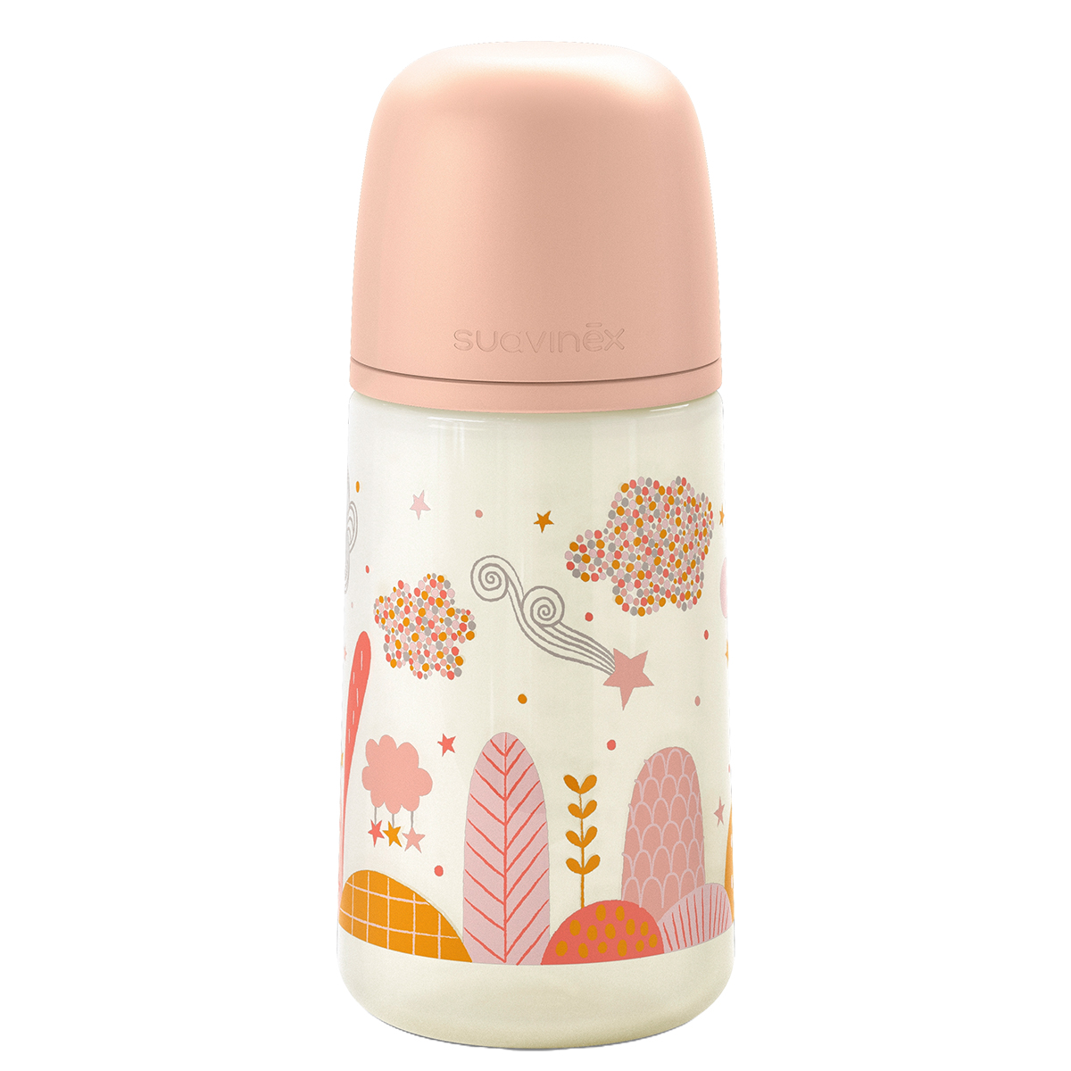 Foto 6 | Biberones Anticolicos Suavinex 270ml/9oz Color Rosa Flujo Medio Tetina Fisiologica Sxpro 3 Piezas