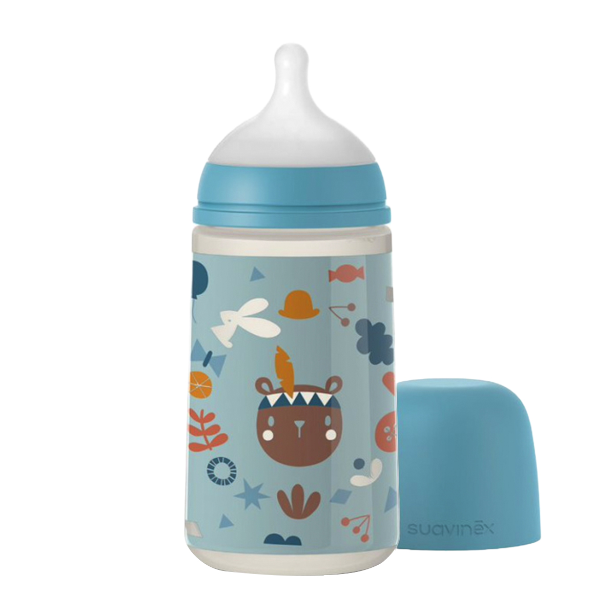 Foto 4 pulgar | Biberones Anticolicos Suavinex 270ml/9oz Color Azul Flujo Medio Tetina Fisiologica Sxpro 2 Piezas
