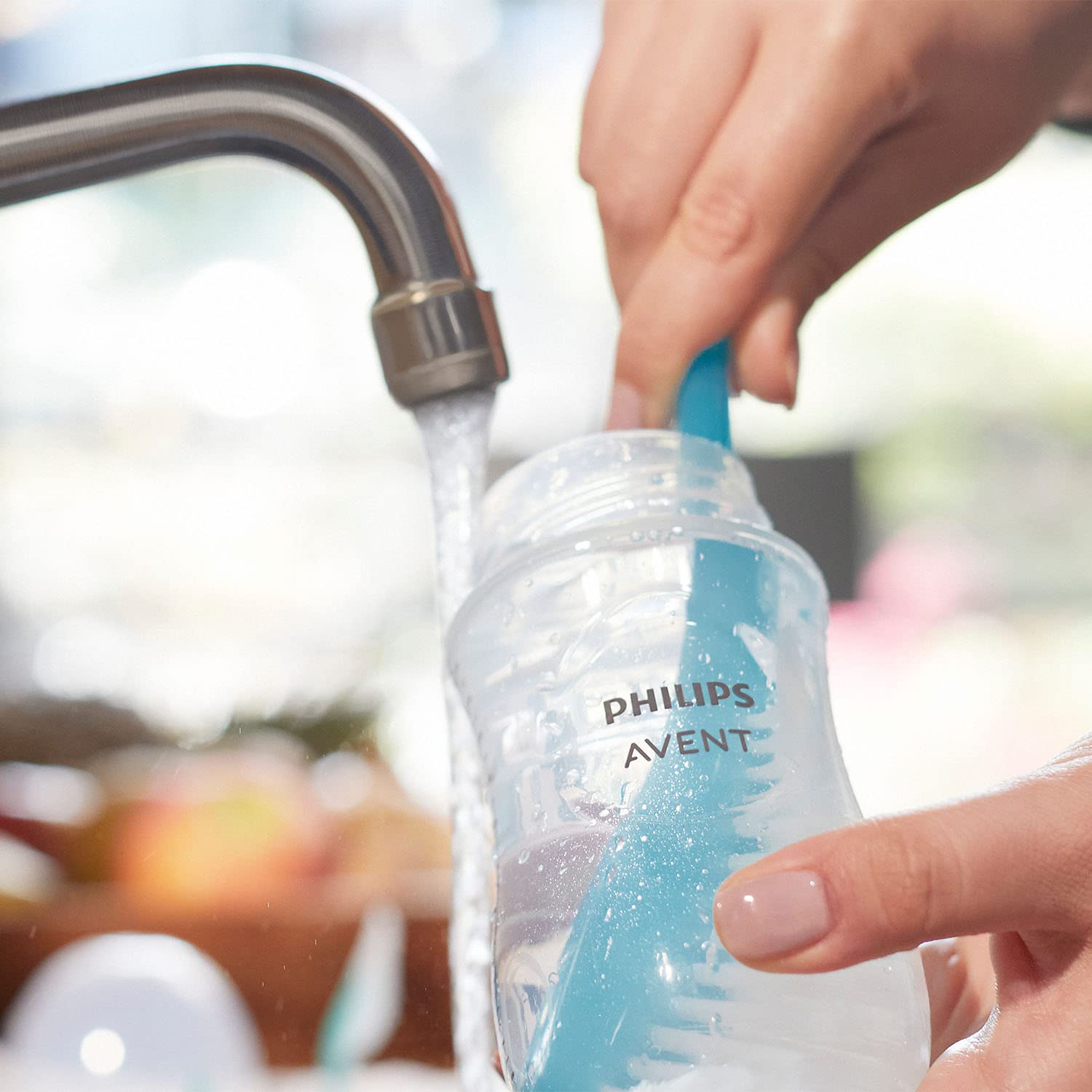 Foto 4 pulgar | Cepillo Para Biberones Philips Avent Bpa Blue - Venta Internacional.