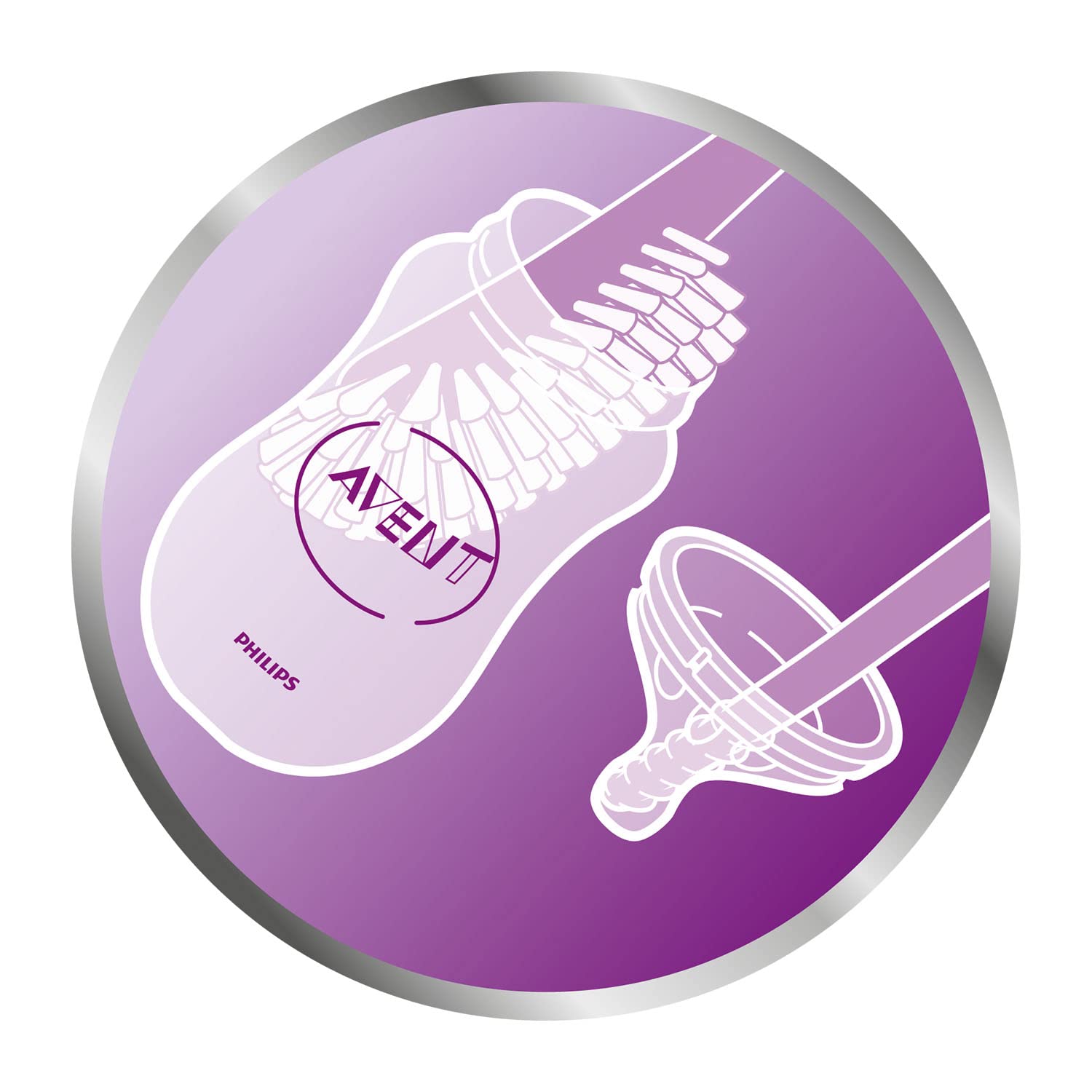Foto 5 pulgar | Cepillo Para Biberones Philips Avent Bpa Blue - Venta Internacional.