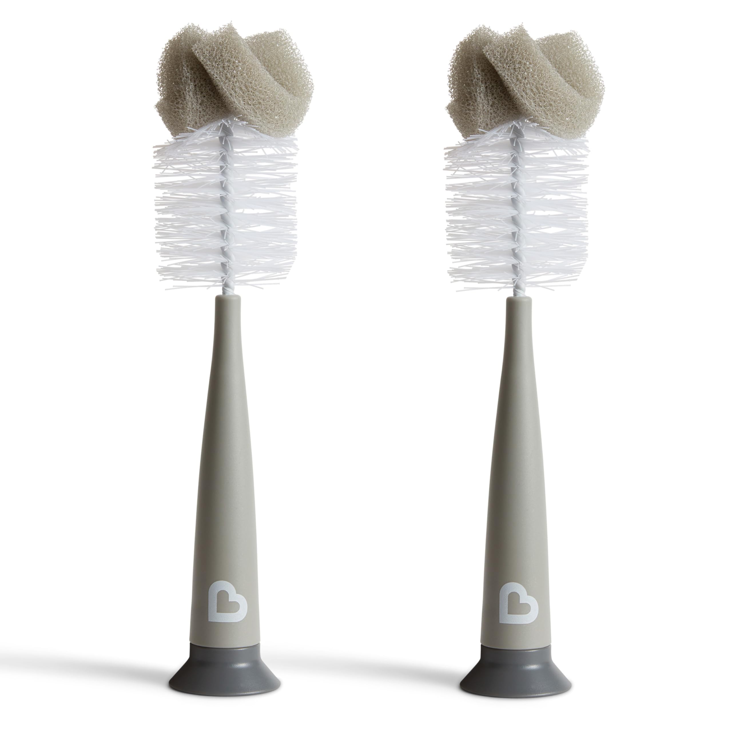 Foto 1 | Cepillo Para Botellas Munchkin Sponge, 2 Unidades, Diseño Moderno, Color Gris - Venta Internacional.