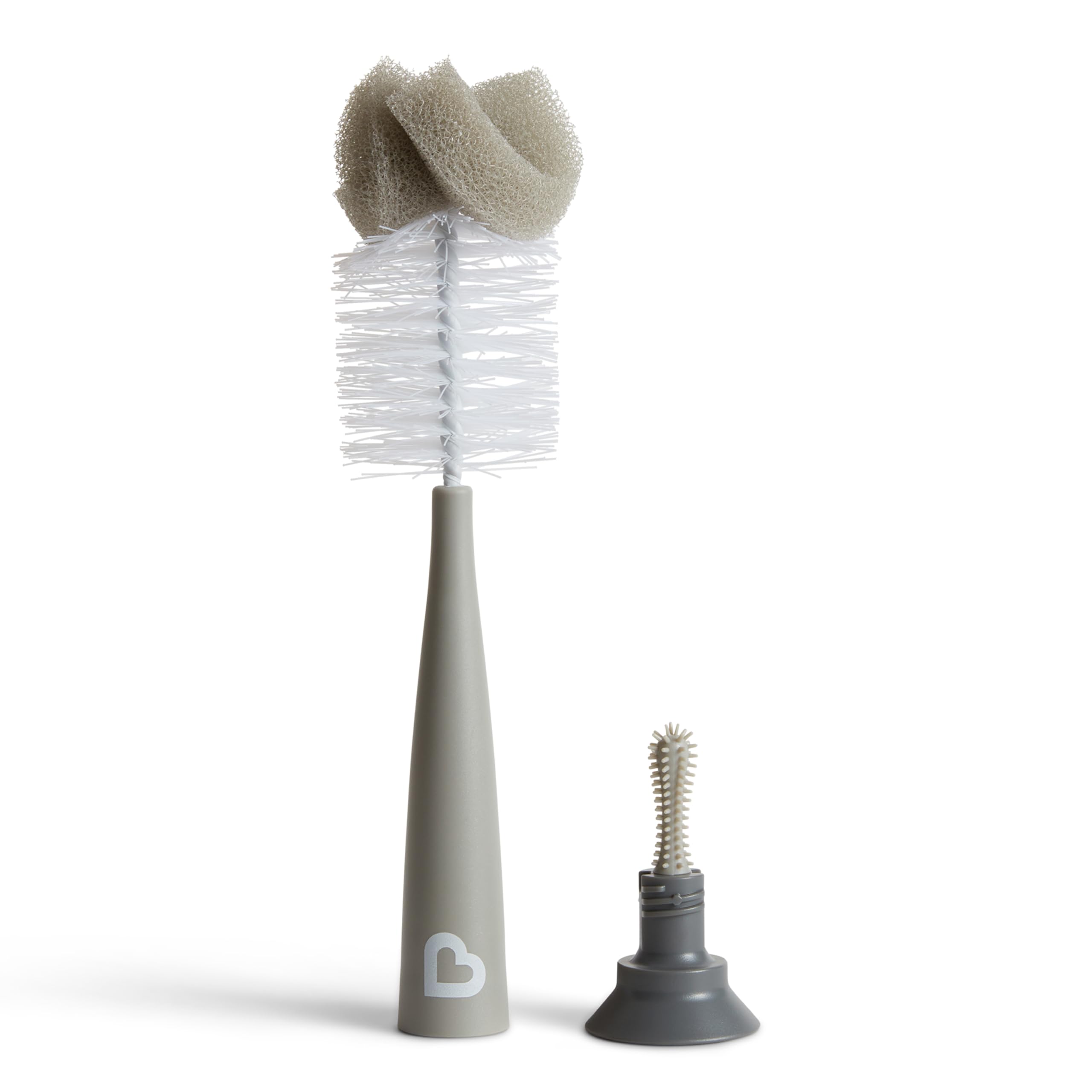 Foto 3 pulgar | Cepillo Para Botellas Munchkin Sponge, 2 Unidades, Diseño Moderno, Color Gris - Venta Internacional.