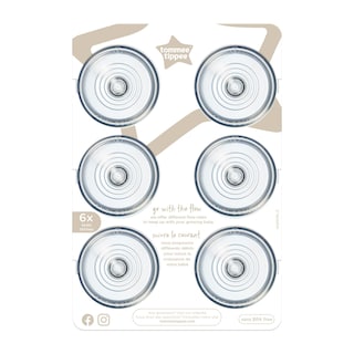Foto 1 | Tetinas Para Biberones Tommee Tippee Advanced, Anticólicos, 3 M+, 6 Unidades - Venta Internacional.