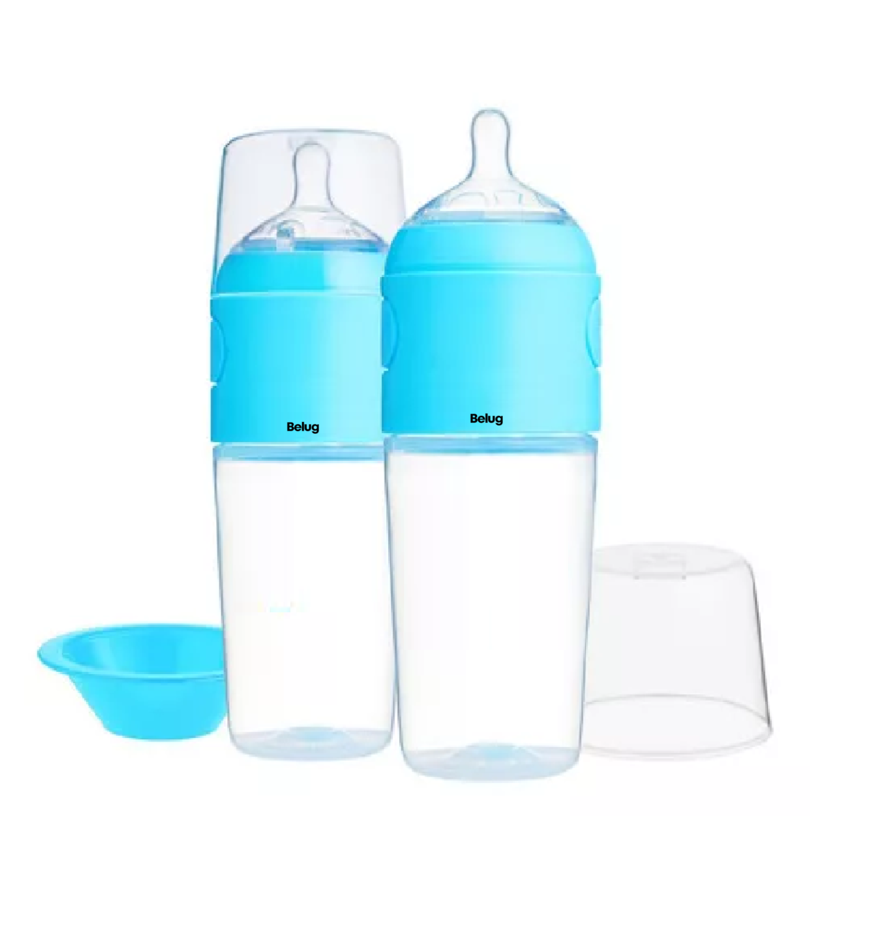 Foto 4 | Biberón Beluge 150 Ml 2 Piezas Azul