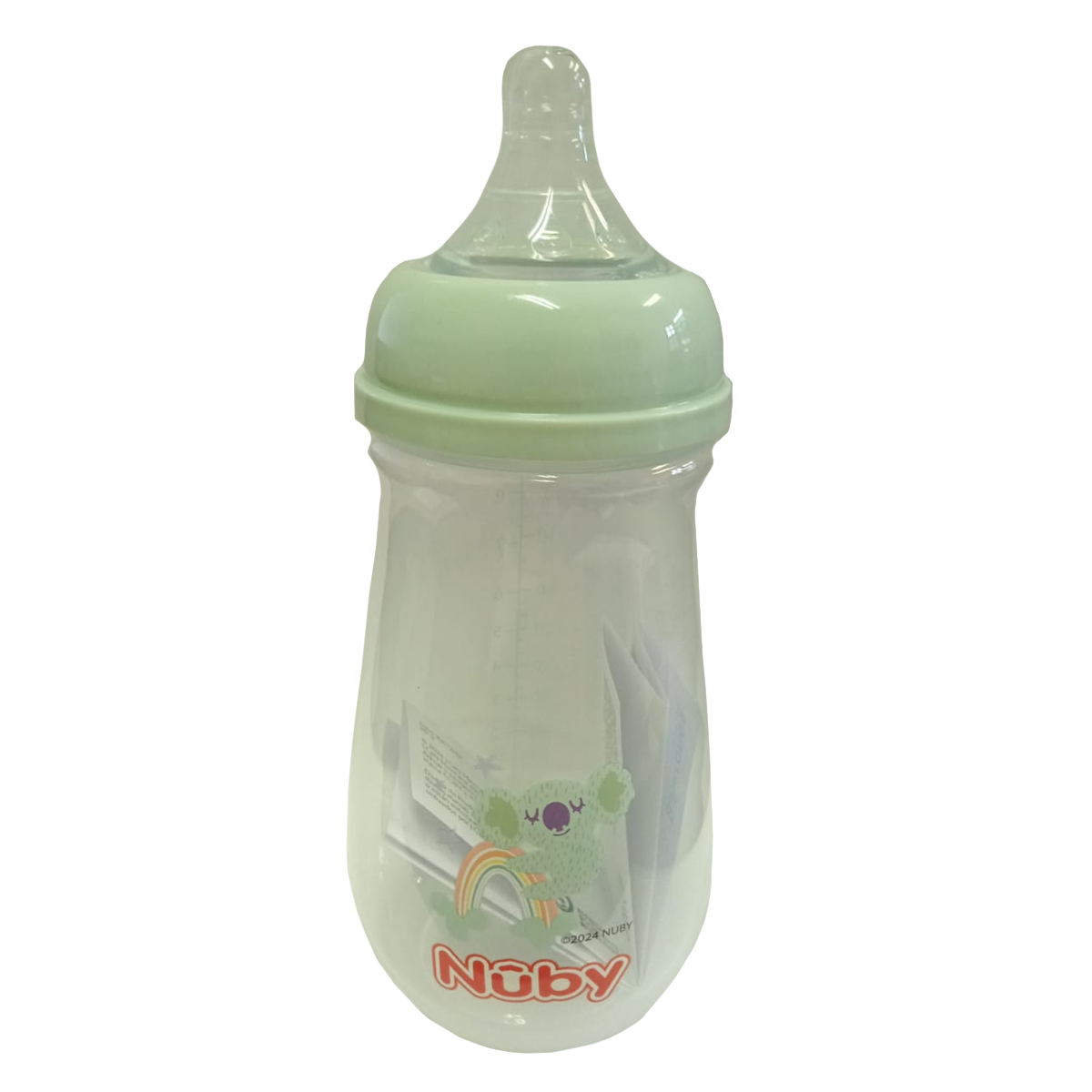 Foto 3 pulgar | Biberón Nuby Simply 9oz Verde Claro
