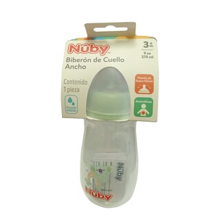Foto 3 | Biberón Nuby Simply 9oz Verde Claro