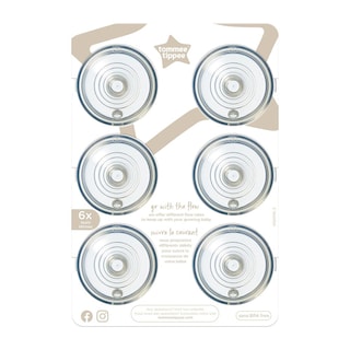 Foto 1 | Tetinas Para Biberones Tommee Tippee Closer To Nature 3m+ (6) - Venta Internacional.
