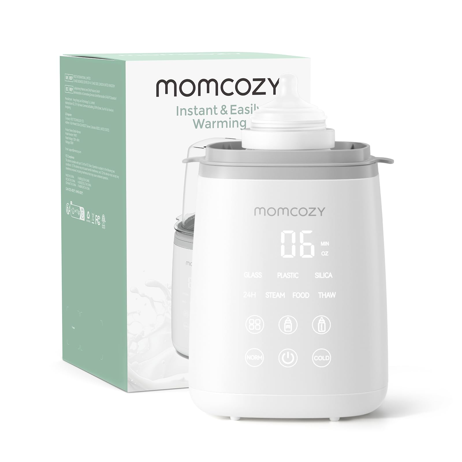Foto 2 pulgar | Calentador de Biberones Momcozy con Temporizador-Venta Internacional