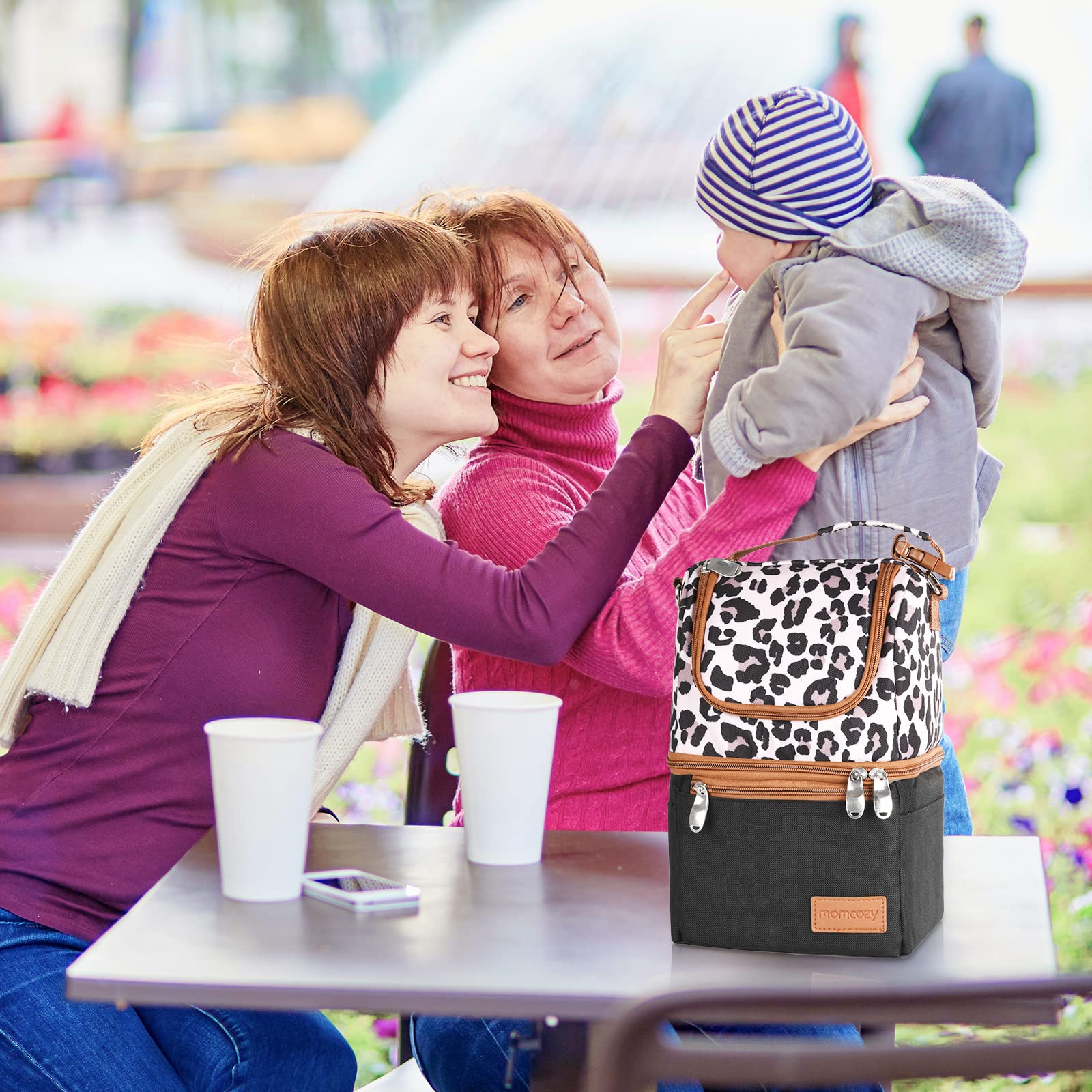 Foto 7 pulgar | Bolsa Aislante Para Biberones Momcozy, Enfriador De Leche Materna, Impermeable - Venta Internacional.