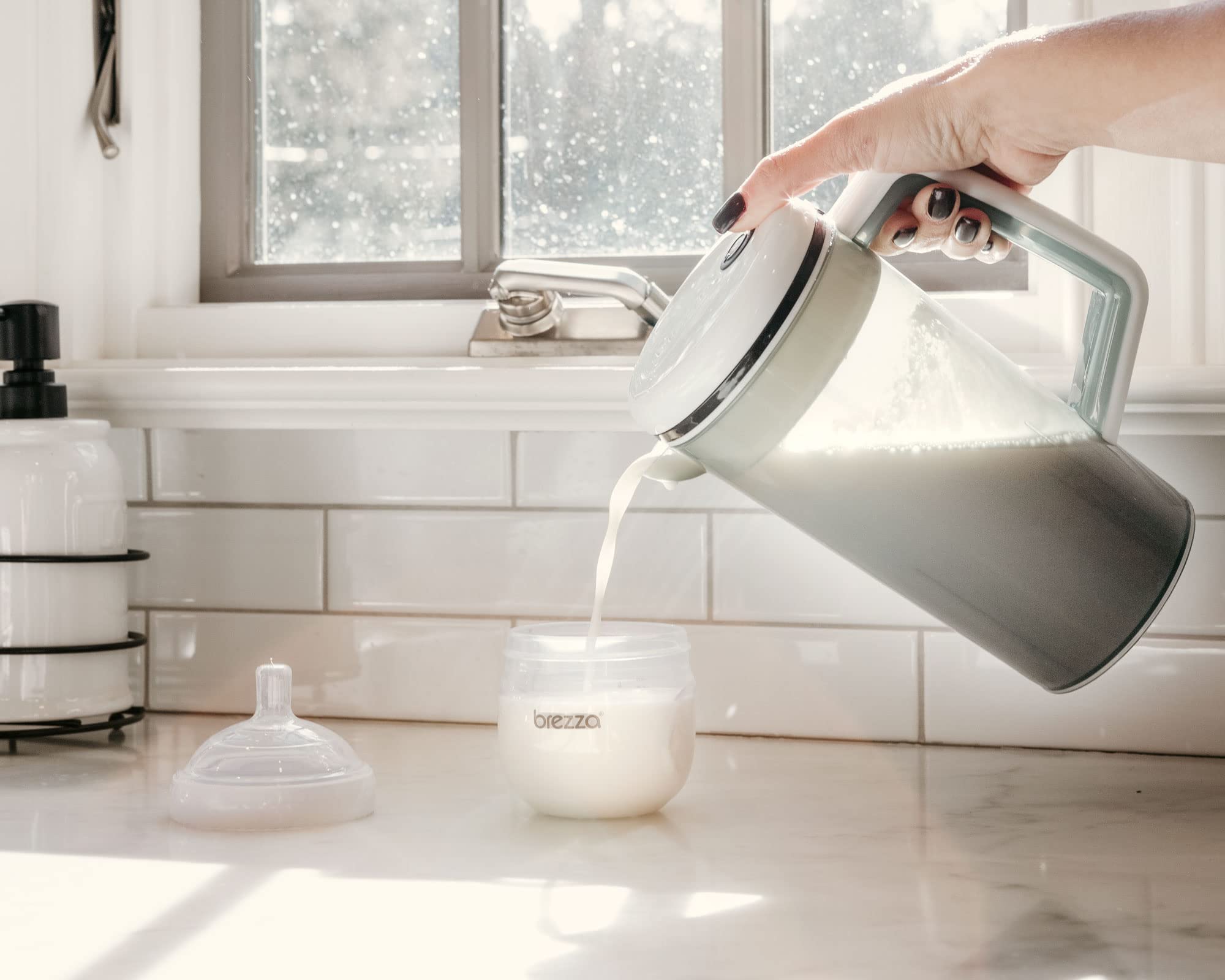 Foto 7 pulgar | Jarra Batidora De Fórmula Para Bebés Baby Brezza One Step 830 Ml - Venta Internacional.