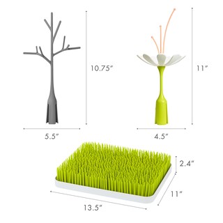 Foto 7 | Estante Para Secar Biberones De Sobremesa Boon Lawn Con Accesorios - Venta Internacional.