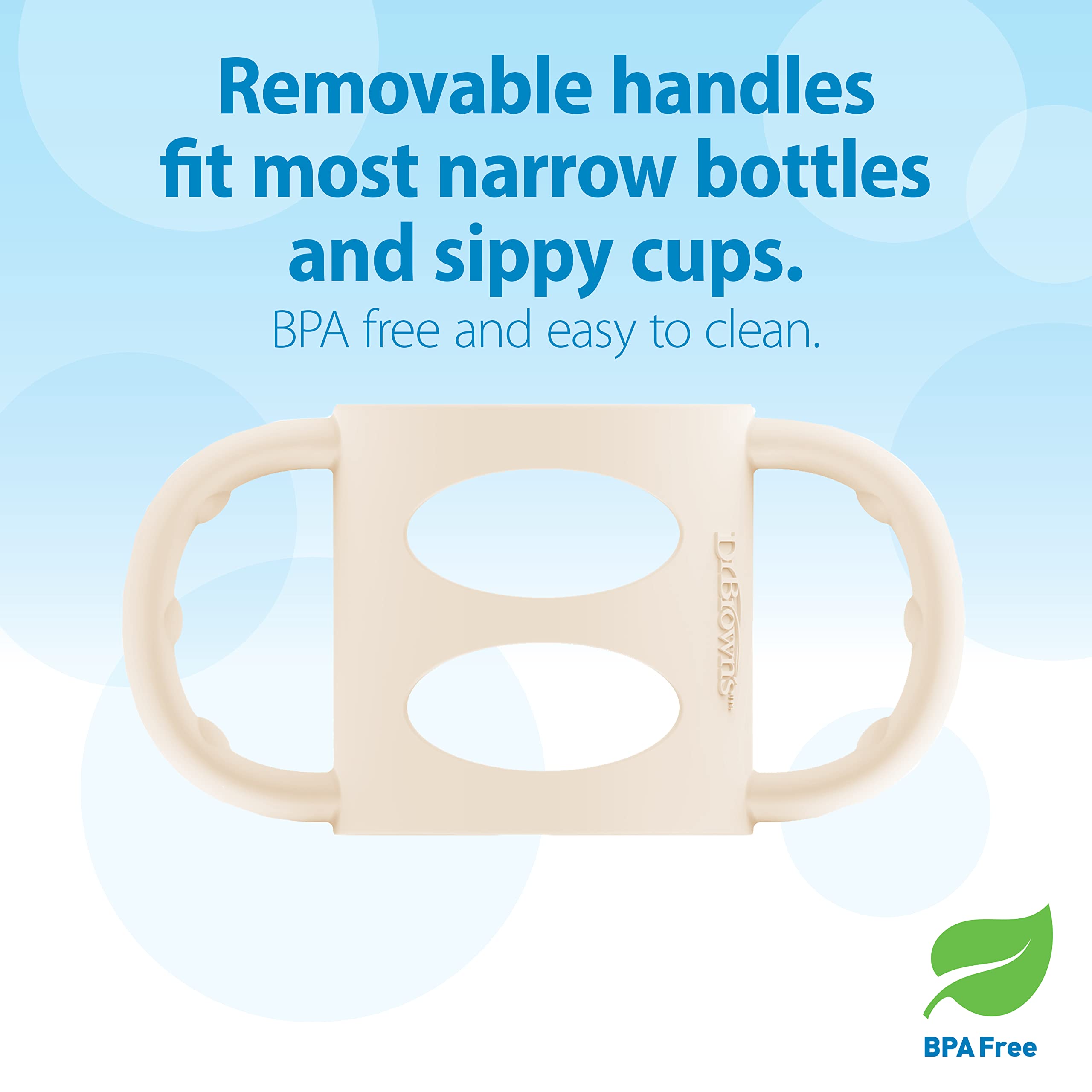 Foto 3 pulgar | El Biberón Para Bebés Con Mango Dr. Brown's Milestones Es 100% De Silicona - Venta Internacional.