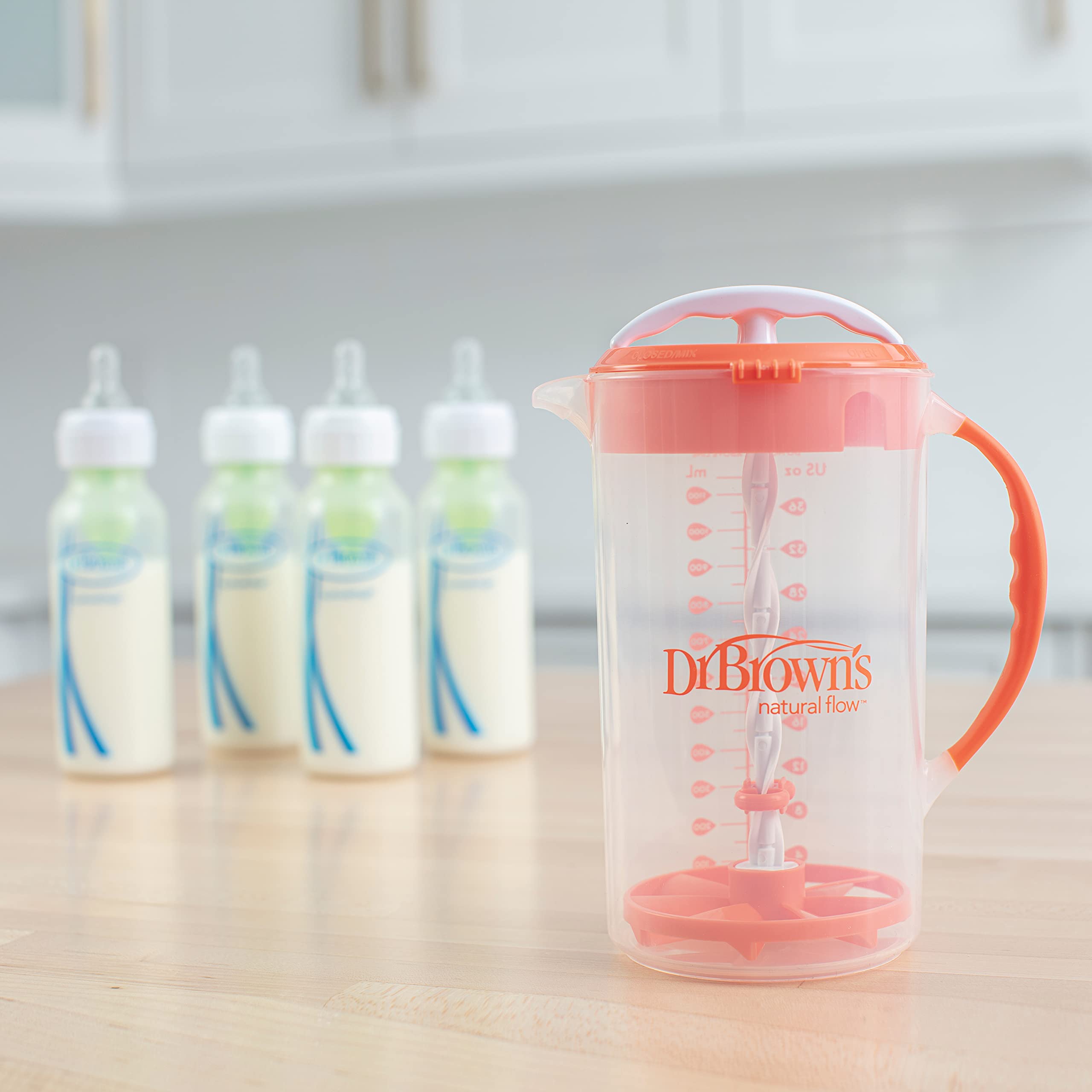 Foto 2 | Jarra Mezcladora De Fórmula Para Bebés Dr. Brown's De 1 Litro Con Accesorios - Venta Internacional.