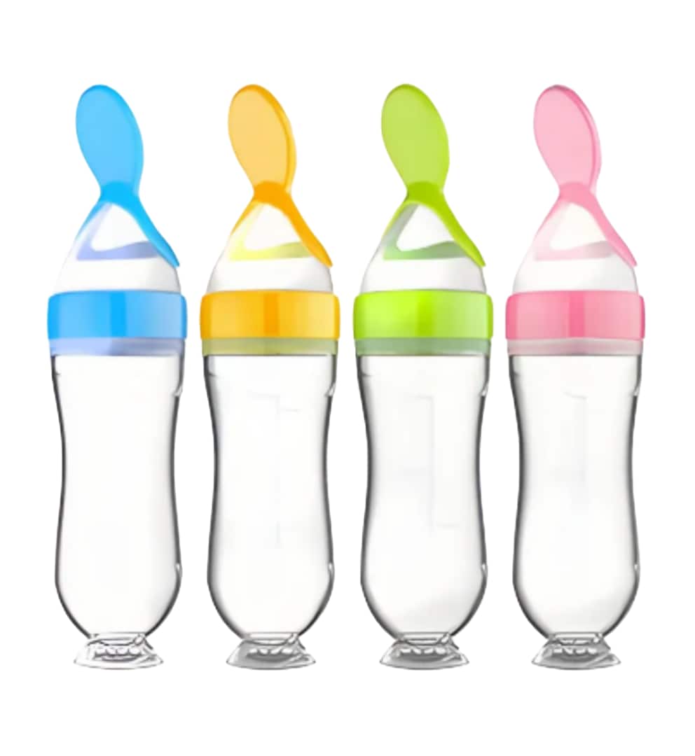 Biberones con Cuchara 4 Pack $679