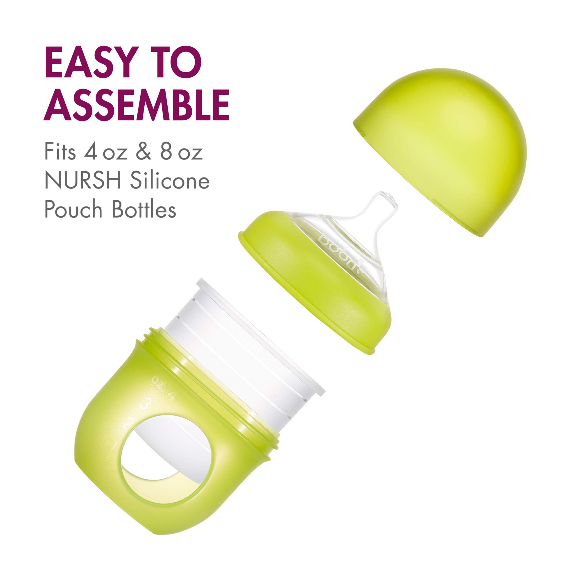 Foto 8 pulgar | Mamilas Boon Nursh Silicona para Recién Nacidos 3 Unidades - Venta Internacional