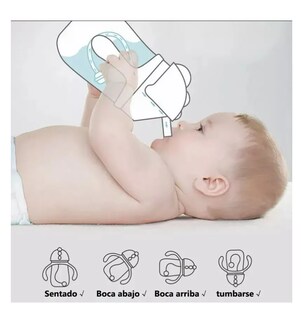 Foto 4 | Vaso Para Bebés Con Aza Antiderrame Con Sorbete Color Rosa De 250ml