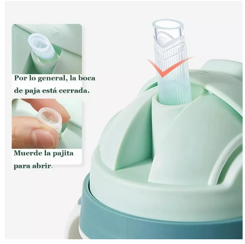 Foto 7 pulgar | Vaso Para Bebés Con Aza Antiderrame Con Sorbete Color Rosa De 250ml