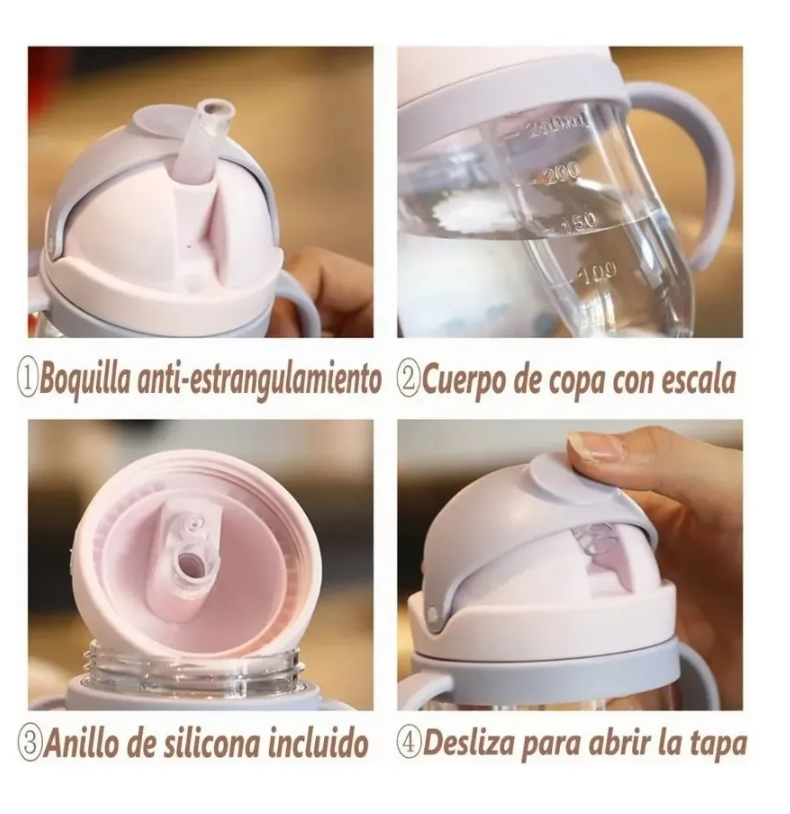 Foto 4 pulgar | Vaso Entrenador 360 Antiderrames  Bebés  Colores Color Violeta