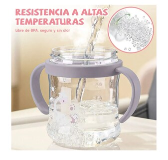 Foto 2 | 2pcs Vaso Entrenador 360 Antiderrames Bebés Colores Color
