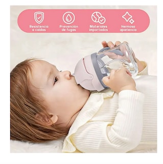 Foto 4 | 2pcs Vaso Entrenador 360 Antiderrames Bebés Colores Color
