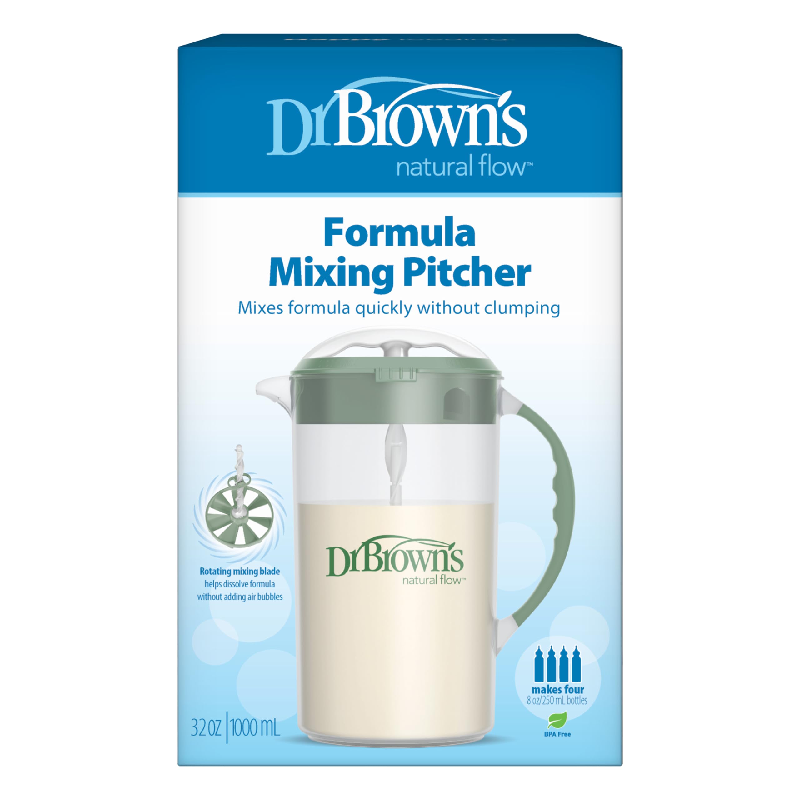 Foto 3 pulgar | Jarra Para Mezclar Fórmula Para Bebés Dr. Brown's  32 Oz  Sin Bpa - Venta Internacional.