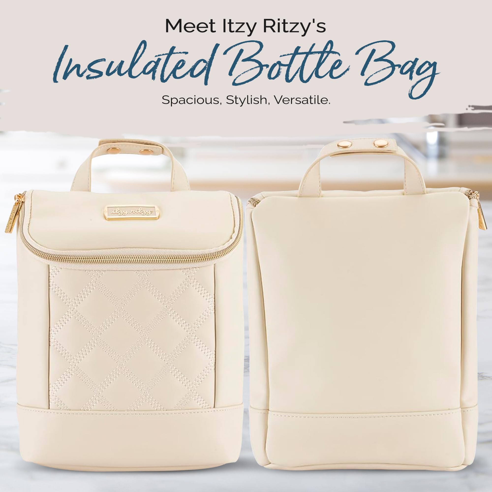 Foto 2 | La Bolsa Aislante Para Botellas Itzy Ritzy Mantiene 3 Botellas Calientes Y Frías - Venta Internacional.